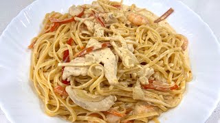 TGIF Cajun Chicken And Shrimp Pasta Copycat Recipe [upl. by Anibor227]