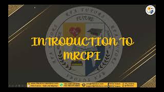 Introduction to MRCPI II Written September 2024 Course [upl. by Lilac]