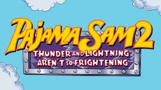 Pajama Sam 2 Thunder and Lightning Arent So Frightening Walkthrough [upl. by Cullan]