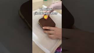 Dubai çikolatası yapımı 😋🍫 [upl. by Eixor]