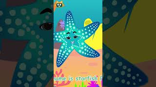 🌕 The Starfish Song  I am BRIS shorts nurseryrhymes kidssongs  Miniyo Kids [upl. by Eimmat]