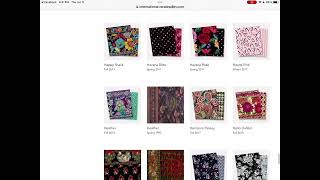 Vera Bradley Retired Pattern Archive screen recording on 71124 verabradley rebranding [upl. by Lambard]