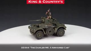 King amp Countrys Toy Soldiers  The Daimler MK II Armoured Car [upl. by Dyol]