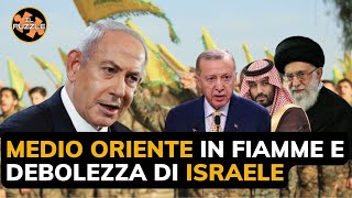 Medio Oriente in fiamme e debolezza strategica di Israele [upl. by Lenrow]