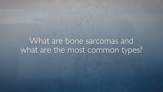 Bone Sarcomas  FAQ with Dr Adam Levin [upl. by Alrrats]