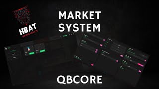 market system  job QBCore [upl. by Peggie16]