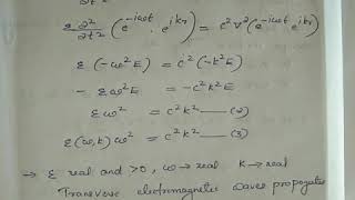 Dispersion relation of electromagnetic waves [upl. by Evangelist816]