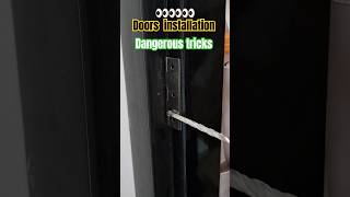 Doors installation tricks trending aluminium shorts [upl. by Milurd763]