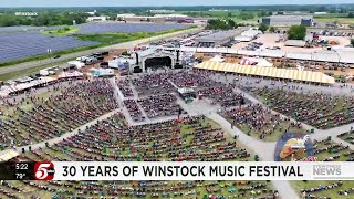 Winstock County Music Festival celebrates its 30th anniversary [upl. by Brant]