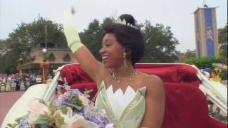 Tiana at WDW  Ceremony Tianas Showboat Jubilee and More [upl. by Henni]