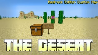 The Desert Bedrock Edition Custom Map WDownload [upl. by Chasse]