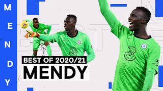 Composed Confident and Commanding Between The Sticks 💪  Edouard Mendy  Best of 202021 [upl. by Leilamag]