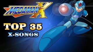 TOP 35 Mega Man X Stage Music [upl. by Mastrianni]