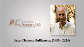 JeanClément Guillemette 1951  2024 [upl. by Rimma]