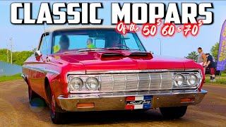 MOPAR MUSCLE CARS Over an HOUR of JUST MOPARS Classic Mopar Muscle Cars Classic Car Show USA [upl. by Jasmine]