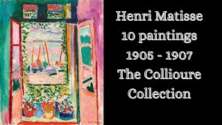 Henri Matisse 10 Paintings Fauvism Period [upl. by Hayikaz]