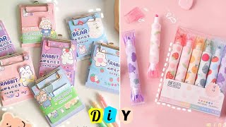 🌷easy paper craft paper craft school hacks easy to make  DIY [upl. by Ikkim]