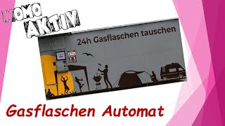 Gasflaschen Automat camping camper campervan wohnmobil campervan womoaktiv [upl. by Brackely]