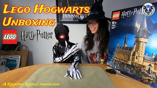 Lego Harry Potter Hogwarts Castle Unboxing [upl. by Ever]