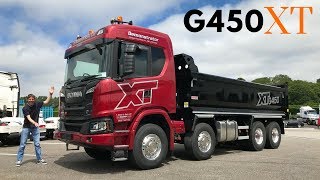 2018 SCANIA XT G450 Tipper Truck  Full Tour amp Test Drive [upl. by Rex]