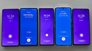 Alarm Clock INCOMING CALL Five Samsung S10E A72 Z Fold Z Flip5 Note10 Baby Phone [upl. by Aihsiek]