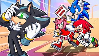 Sonic Amy hunting Monsters 99999 Mephiles The Dark  Sonic The Hedgehog 3 Animation [upl. by Adnohsor]