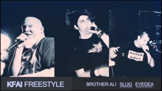 KFAI Freestyle  Eyedea  Slug  Brother Ali  Carnage amp More [upl. by Kory558]