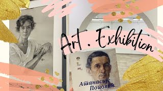 Exhibition of art works by the artist Atanasije Popovic Montenegro [upl. by Adnolahs173]