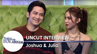 TWBA Uncut Interview Joshua Garcia amp Julia Barretto [upl. by Hutchison]