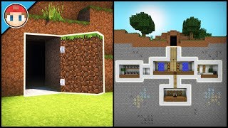 Minecraft How to Build a Secret Base Tutorial 2023 2  Easy Hidden House [upl. by Boj196]