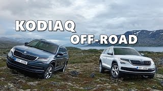 Skoda Kodiaq OffRoad Action [upl. by Dori]