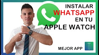 ✅Como instalar🟢WHATSAPP🟢en Apple⌚️Watch WhatsChat La MEJOR APP ACTUALIZADO 2023 [upl. by Widera]