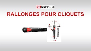 Rallonges pour cliquets  FACOM [upl. by Burk]