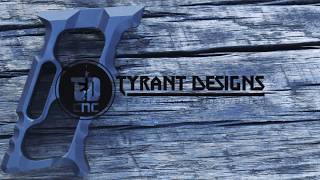 HALO Series AR15 vertical foregrip  Tyrant Designs CNC [upl. by Parsaye]