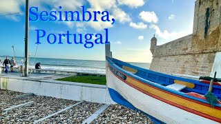 Sesimbra Portugal a beautiful beach town near Lisbon [upl. by Anner]