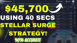 Mastering the 40Second Stellar Surge Strategy Achieving a 98 Accuracy and Profiting 45700 [upl. by Ahsimek]