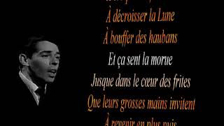 JACQUES BREL DANS LE PORT DAMSTERDAM [upl. by Hastie]