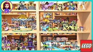 How I display my Lego sets  Updated shelf tour and storage for sorted Lego and minidolls [upl. by Eiznek]