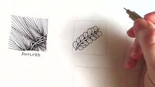 Daily Zentangle Practice 9 Easy Zentangle Patterns [upl. by Nilram345]