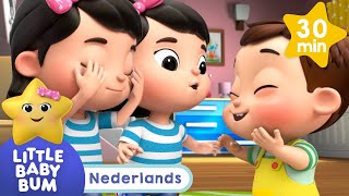 Kiekeboe Speel spelletjes met je jongere broertje  Little Baby Bum Nederland  Kinderliedjes [upl. by Decamp613]