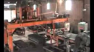 Asbestos cement corrugated sheets production line [upl. by Mccullough699]