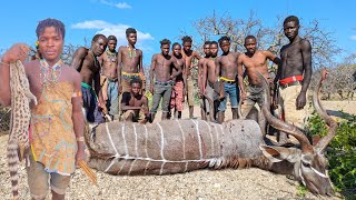 Catching and Cooking with the Hadzabe Tribe in the African Forest Village [upl. by Marsh]