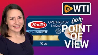 BARILLA Gluten Free OvenReady Lasagne  Our Point Of View [upl. by Heidt419]