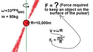 Physics 11 Rotational Motion 5 of 6 Pulsar [upl. by Maisie]