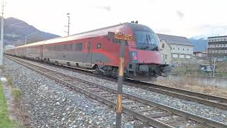 ÖBB Railjet 110 von Klagenfurt HBF nach München HBF [upl. by Artemla]