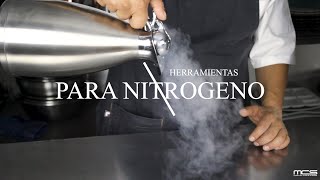 NITROGENO LIQUIDO Todo lo que debes saber para usarlo en la cocina [upl. by Unam]