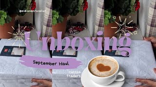 September Haul featuring Cotton Traders [upl. by Jaymee408]