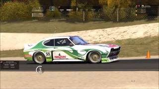 Assetto Corsa Legends Ford Capri RS 3100 on Bridgehampton racetrack [upl. by Atsahs120]