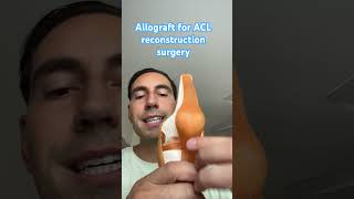 Allograft for ACL reconstruction surgery aclrehab [upl. by Lliw228]