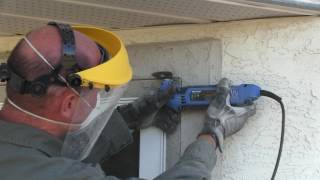 How To Replace A Window In A Stucco Wall [upl. by Gabe]